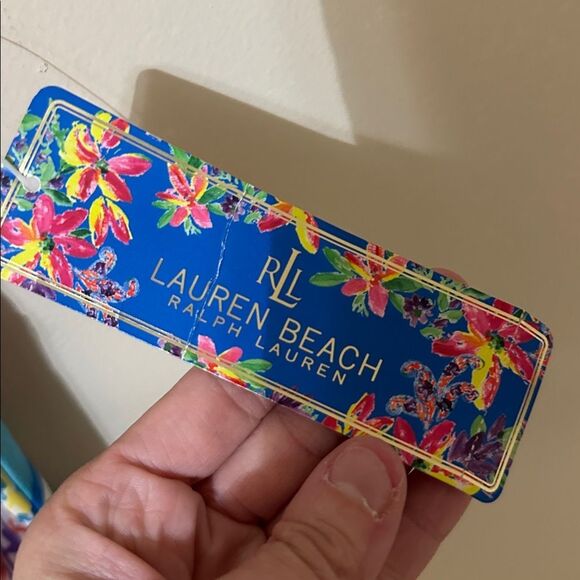 NWT Ralph Lauren Lauren Beach Multicolor Sleeveless Dress - Picture 3 of 6